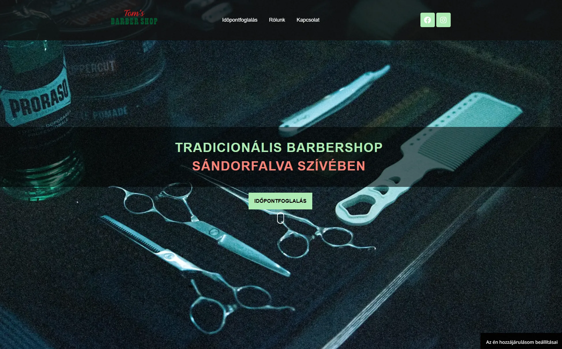 Barbershop Sándorfalva
